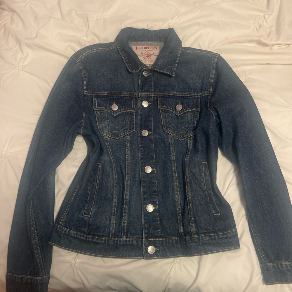 True Religion Blue Denim Jacket